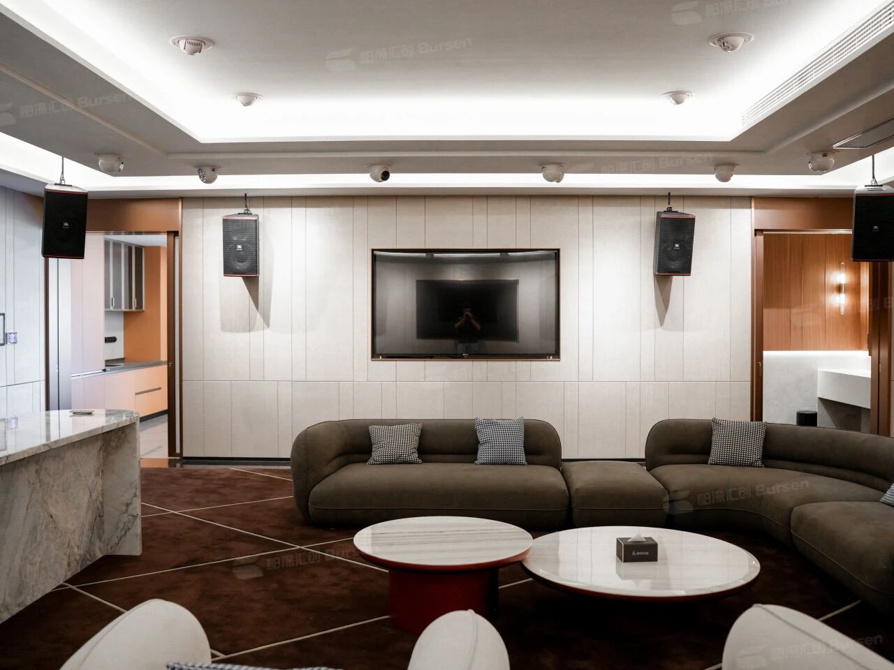 1200m²钢制企业办公实景