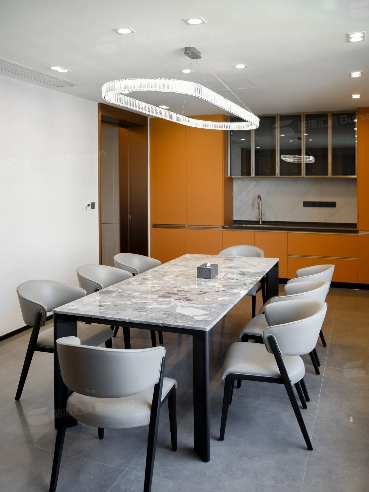 1200m²钢制企业办公实景