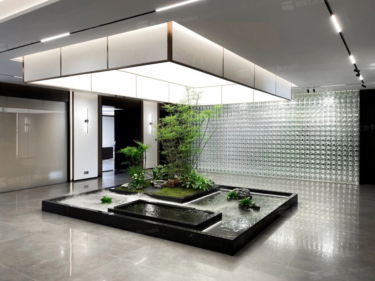 1200m²钢制企业办公实景