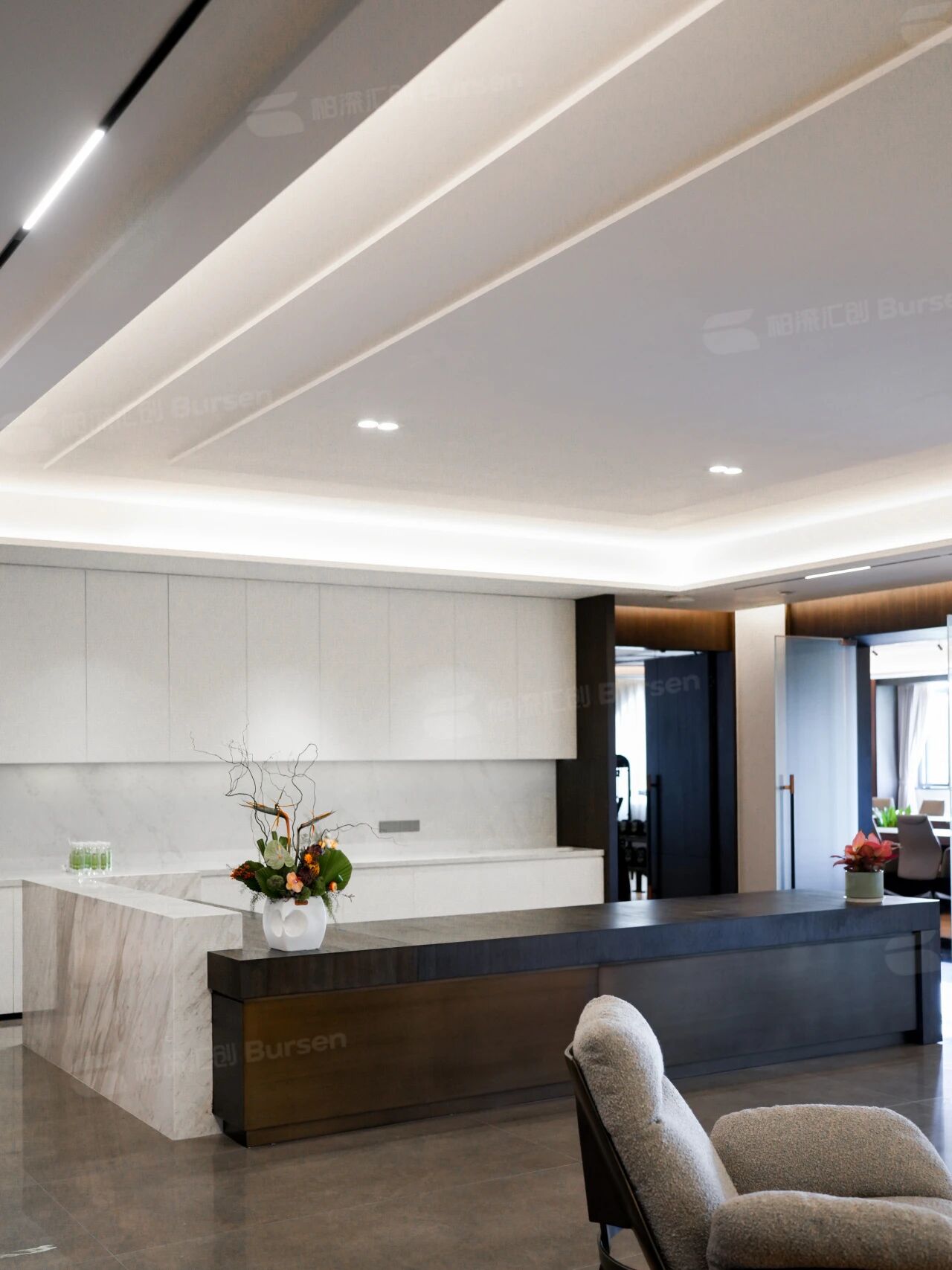 1200m²钢制企业办公实景