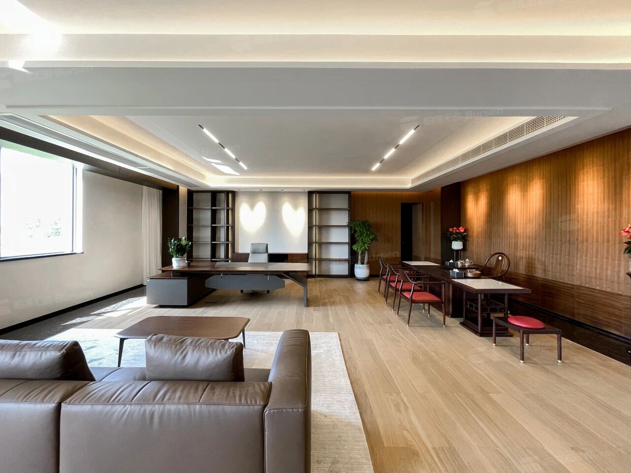 1200m²钢制企业办公实景